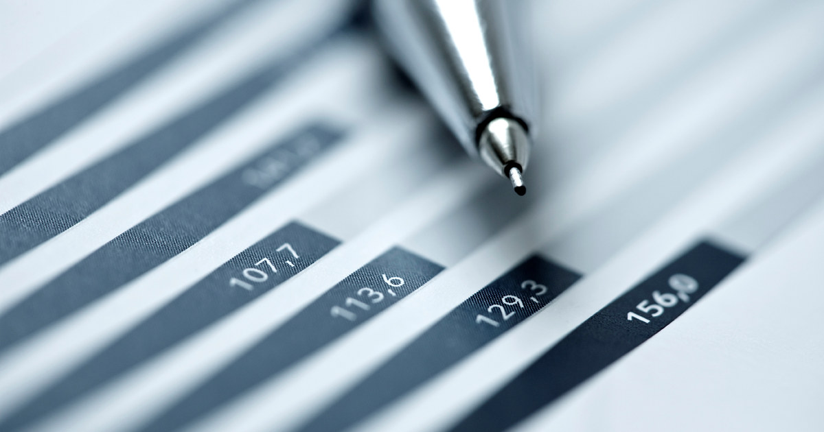Penn og papir med tall